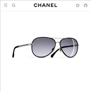 Chanel Aviator sunglasses